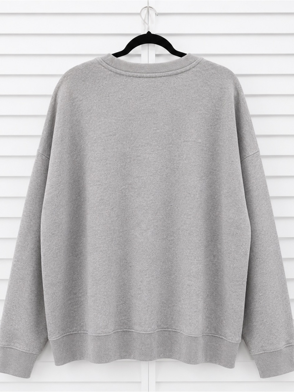 Plus Size Grey Logo Sweatshirt - Picture 2 of 2